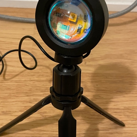 Multiple colour adjustable head’s movements room house night light cool romantic - Picture 2 of 15